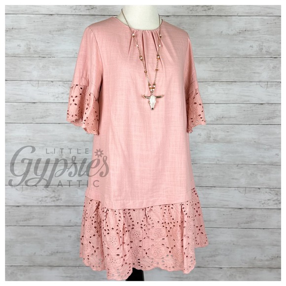 It's all Blush Tunic Dress - Picture 5 of 10